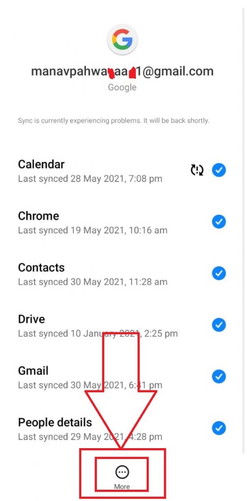 How to Remove Gmail Account from Mi Phone