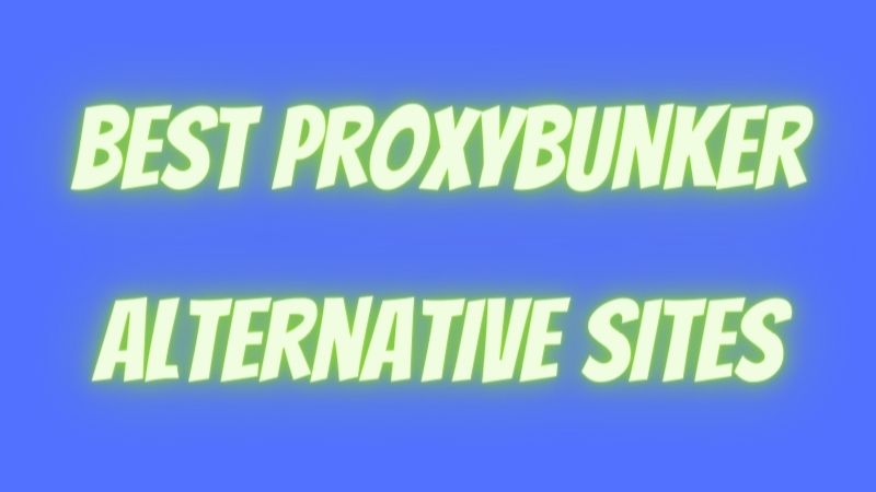 Best ProxyBunker Alternative Sites