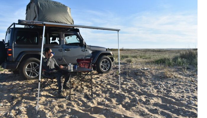 How to Prepare the Back of a Jeep Wrangler for Camping
